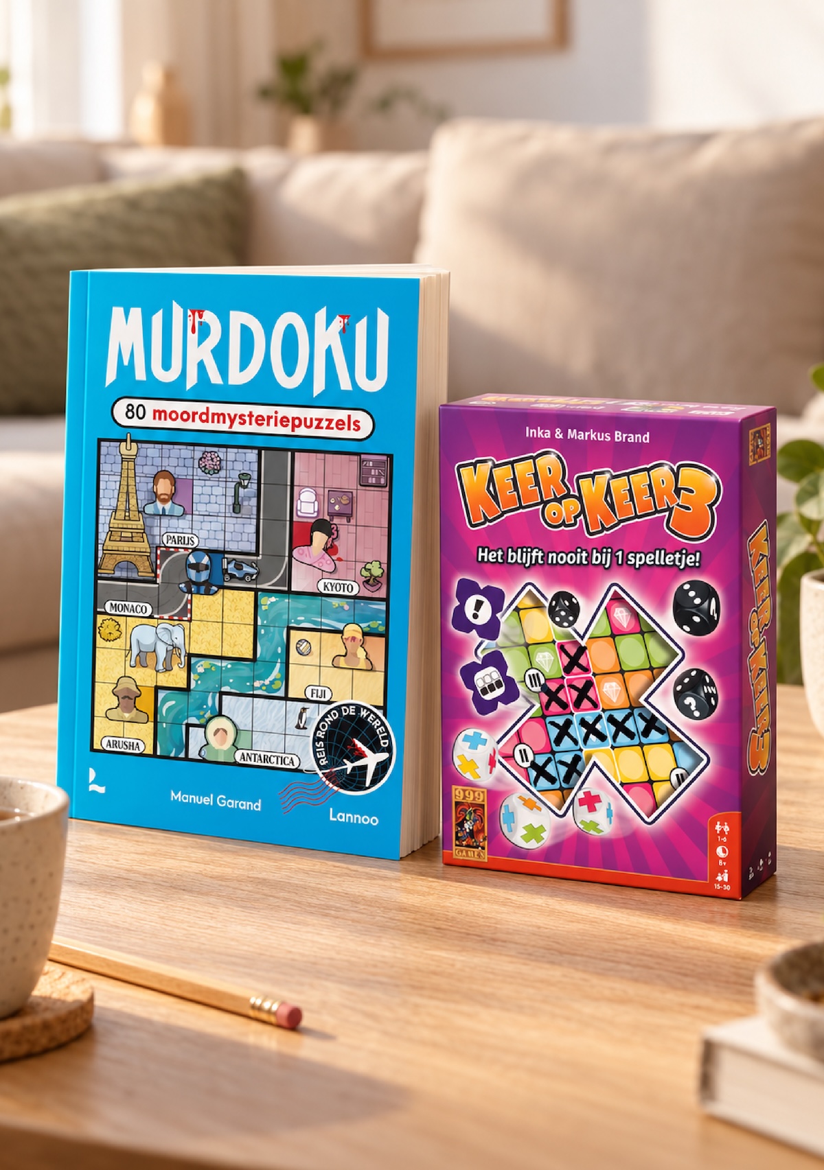 Spellen (Murdoku + Keer op Keer 3)